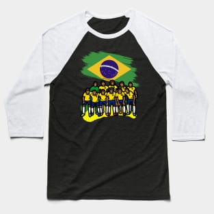 Brazil football team Baseball T-Shirt